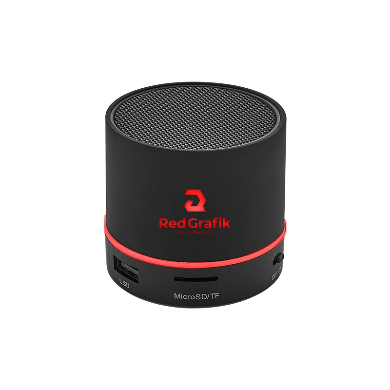 Işıklı Logolu 3W Bluetooth Hoparlör Promozone