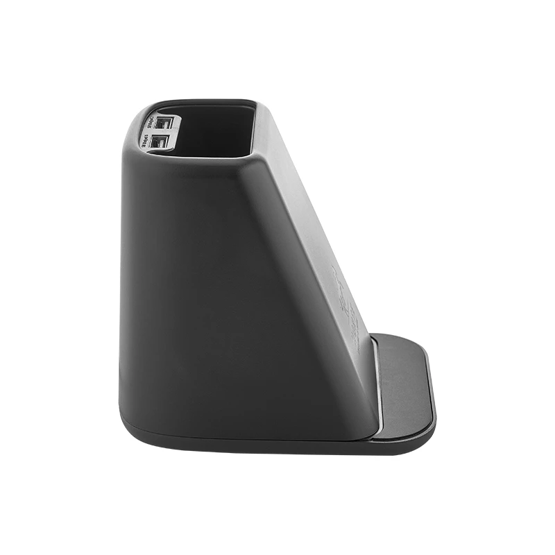 Işıklı Logolu Wireless Şarjlı Kalemlik (15W, Type-C Girişli, Çift USB Çıkışlı) Promozone