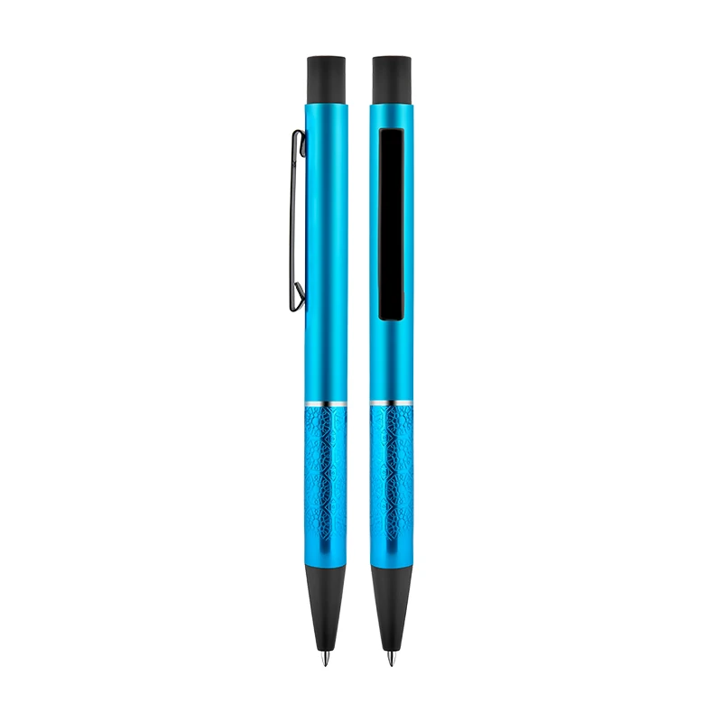 Metal Süper Jel Refill Basmalı Tükenmez Kalem Promozone