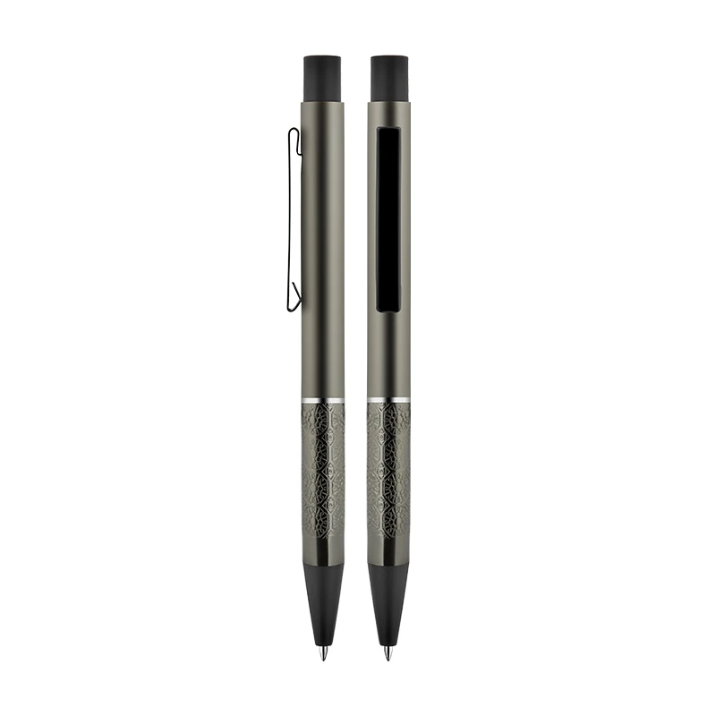 Metal Süper Jel Refill Basmalı Tükenmez Kalem Promozone