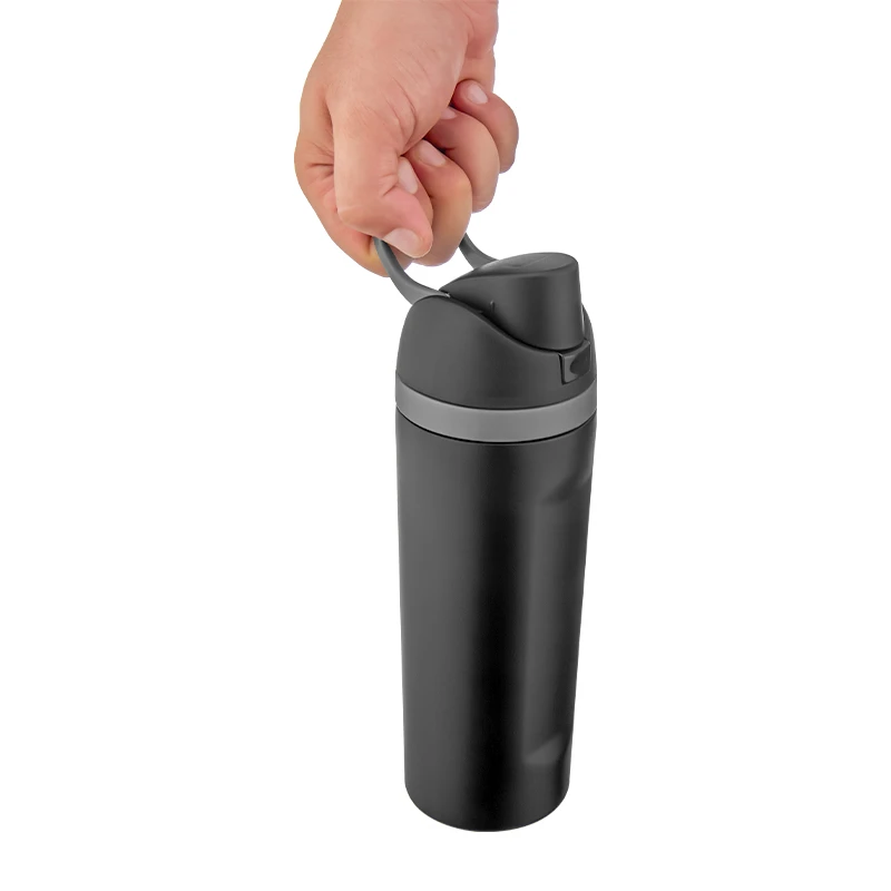 550 ml Siyah Çelik Termos