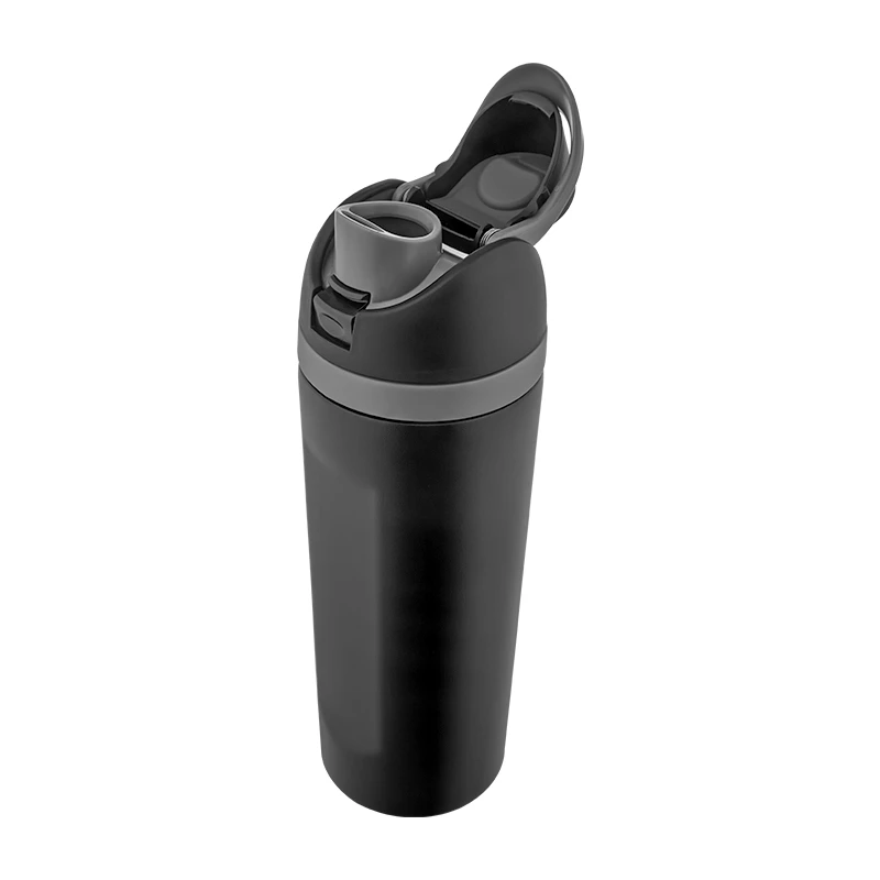 550 ml Siyah Çelik Termos Promozone