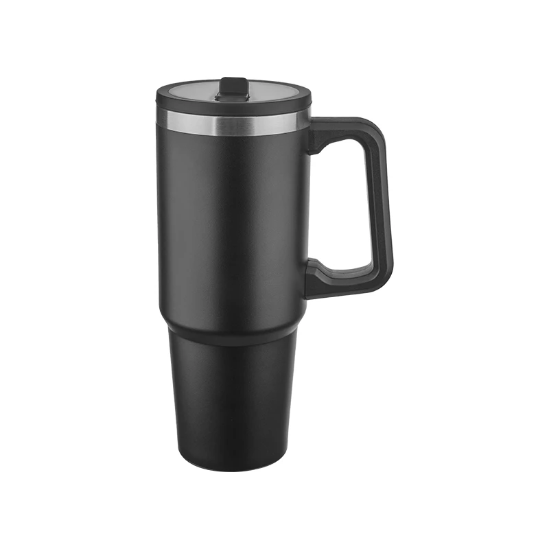 900 ml Pipetli & Saplı Çelik Termos Promozone