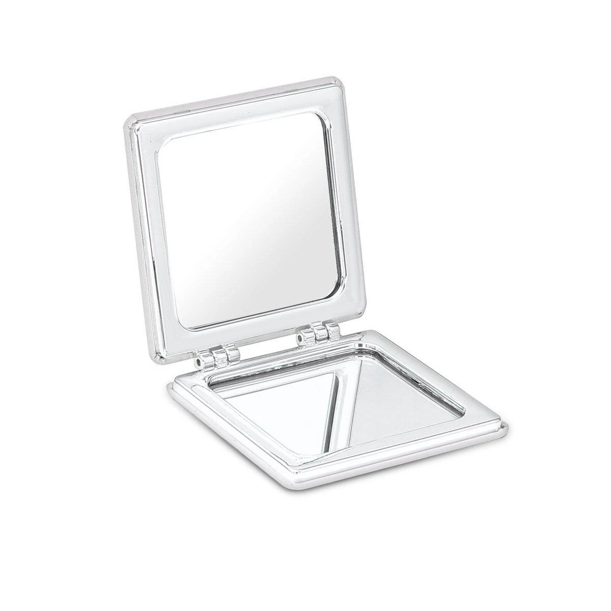 Suni Deri Kaplama Kare Tasarım Metal Çerçeveli Ayna Promozone