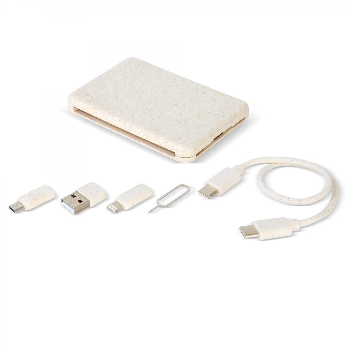 Dikdörtgen Çok Fonksiyonlu Taşınabilir Kablo Seti Promozone