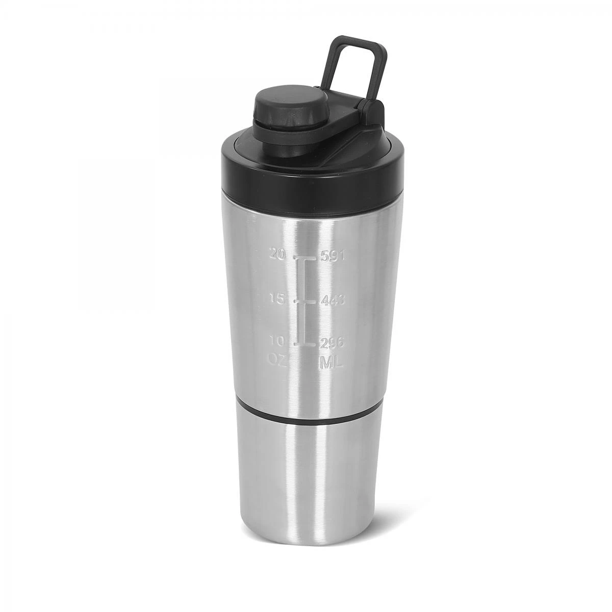 Çelik SHAKER Sporcu Suluğu Protein Shaker ve Smoothie Matarası ( 700 ml )