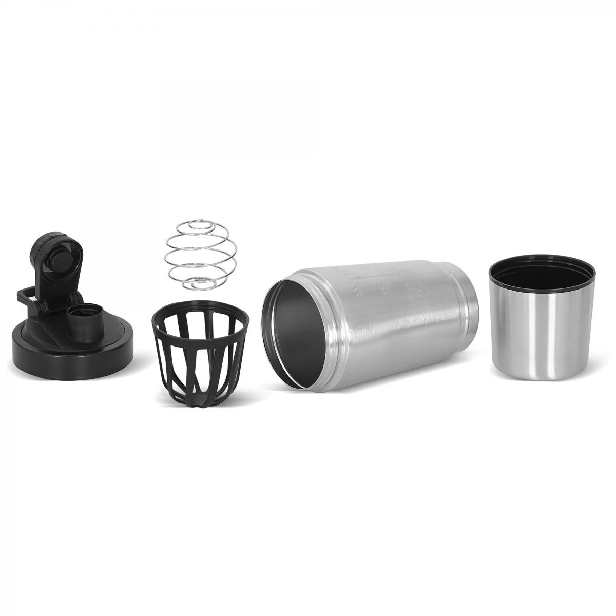 Çelik SHAKER Sporcu Suluğu Protein Shaker ve Smoothie Matarası ( 700 ml ) Promozone