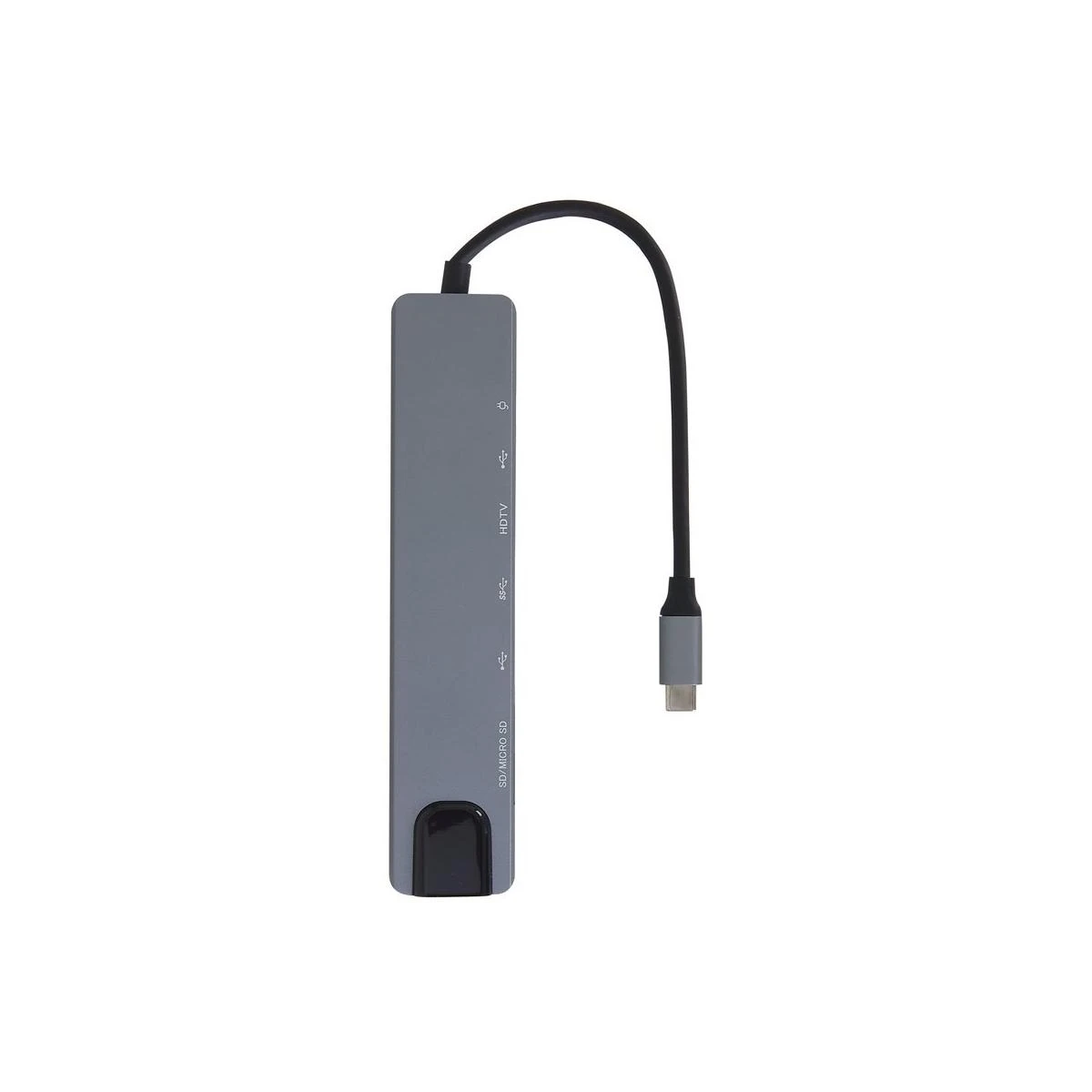 HDMI ve Ethernet Girişli USB-C Hub Çoklayıcı (Kart Okuyuculu + PD Destekli)