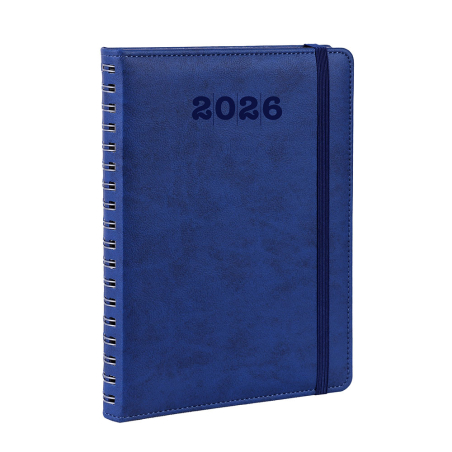 Termoderi Kapaklı Gizli Spiralli Ajanda Promozone