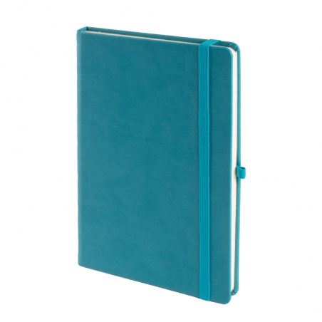 13 x 21 cm Termo Deri Kapaklı Tarihsiz Defter 224 Sayfa 80 gr Ivory Krem İç Kağıt Çizgili Kalem Tutuculu Promozone