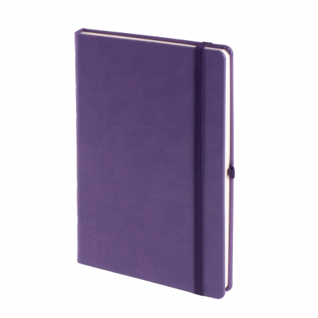 13 x 21 cm Termo Deri Kapaklı Tarihsiz Defter 224 Sayfa 80 gr Ivory Krem İç Kağıt Çizgili Kalem Tutuculu Promozone