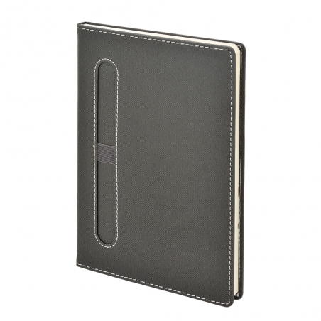 15 x 21 cm Termo Deri Kapaklı Tarihsiz Defter 224 Sayfa 70 gr 1. Hamur Krem İç Kağıt Kalem Takma Yerli Promozone