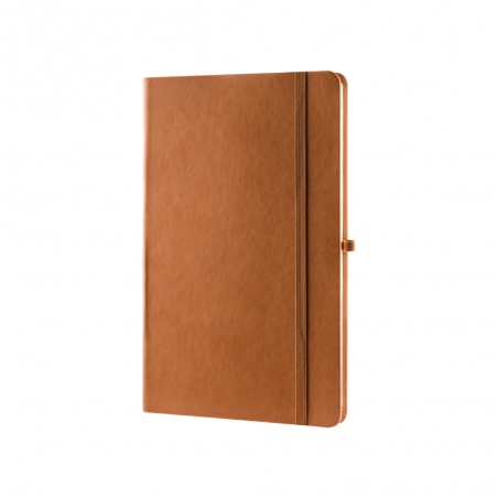 9 x 14 cm Termo Deri Kapaklı Tarihsiz Defter 192 Sayfa 60 gr Holmen Krem Çizgili Lastikli Kalem Tutuculu Promozone