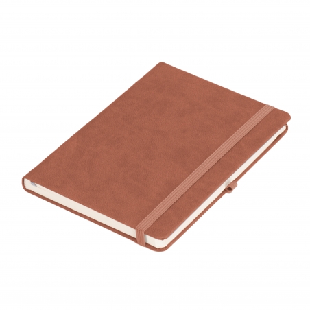 13 x 21 cm Termo Deri Kapaklı Tarihsiz  Defter 192 Sayfa Krem İç Kağıt Kalem Geçmeli Çizgili Promozone