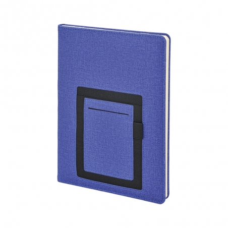 15 x 21 cm Termo Deri Kapaklı Kanguru Defter 224 Sayfa 70 gr 1. Hamur Krem Çizgili İç Kağıt Kartvizit, Kalem ve Telefon Bölmeli Promozone