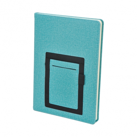 15 x 21 cm Termo Deri Kapaklı Kanguru Defter 224 Sayfa 70 gr 1. Hamur Krem Çizgili İç Kağıt Kartvizit, Kalem ve Telefon Bölmeli Promozone