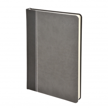 13 x 21 cm Termo Deri Kapaklı Tarihsiz Defter 192 Sayfa 70 gr Ivory Krem Çizgili Promozone