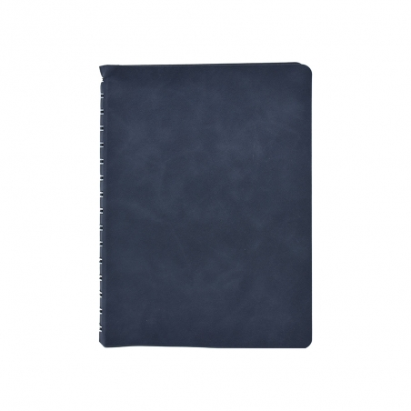 14,4 x 21,2 cm Yumuşak Kapaklı Spiralli Defter 224 Sayfa Ivory Krem Çizgili İç Kağıt Promozone