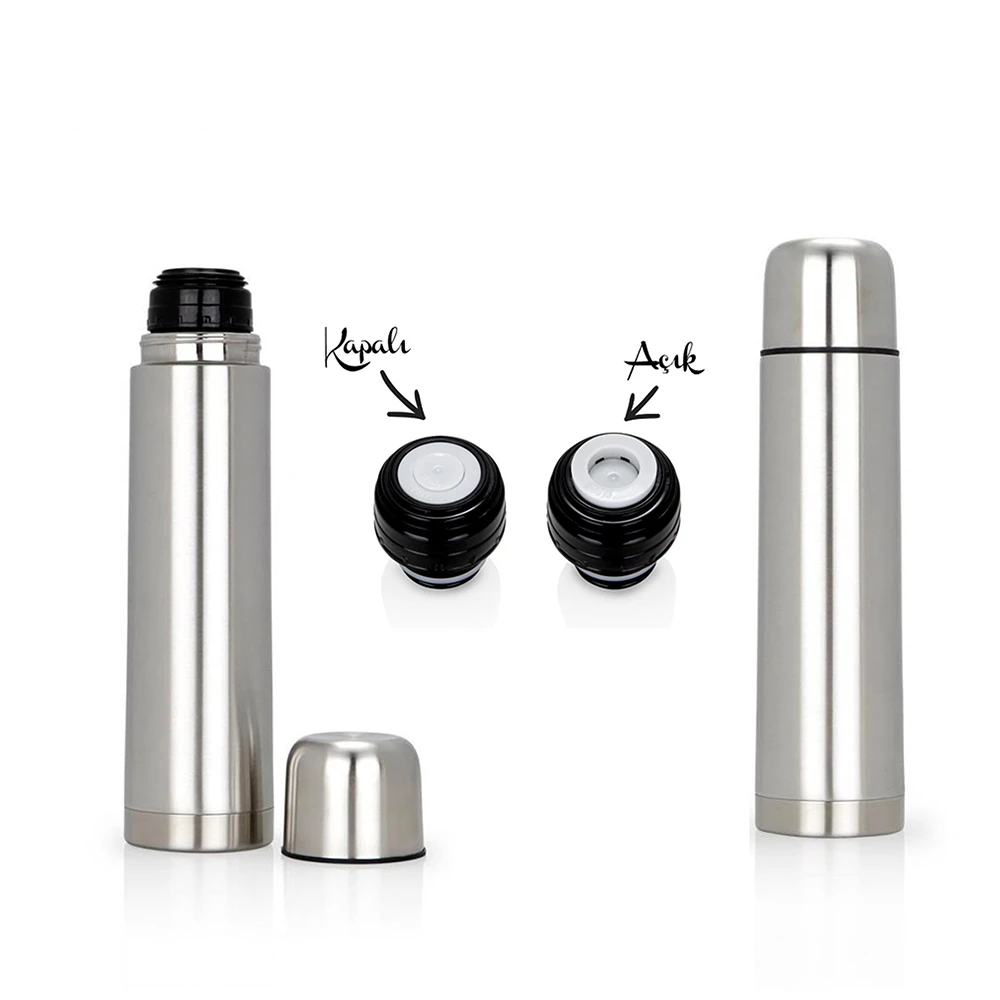 Bardak Kapaklı Paslanmaz Çelik Termos (500 ml) Promozone