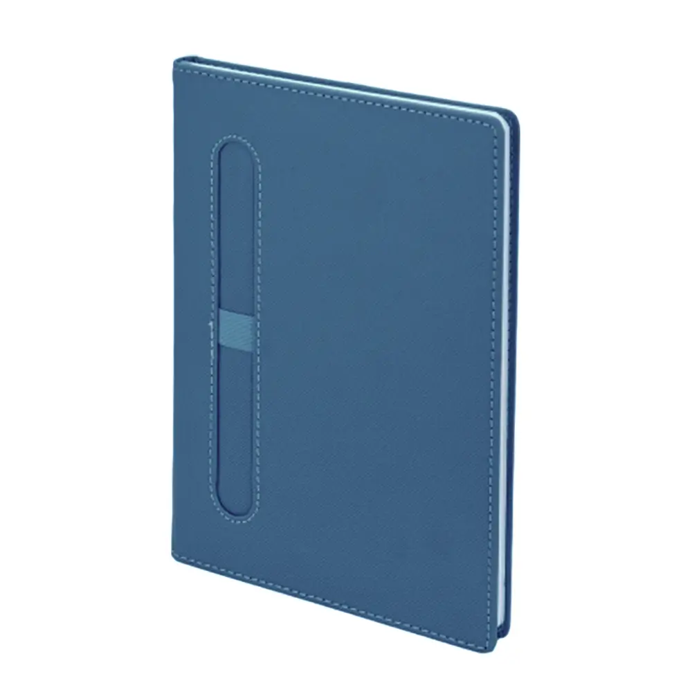 15 x 21 cm Termo Deri Kapaklı Tarihsiz Defter 224 Sayfa 70 gr 1. Hamur Krem İç Kağıt Kalem Takma Yerli Promozone