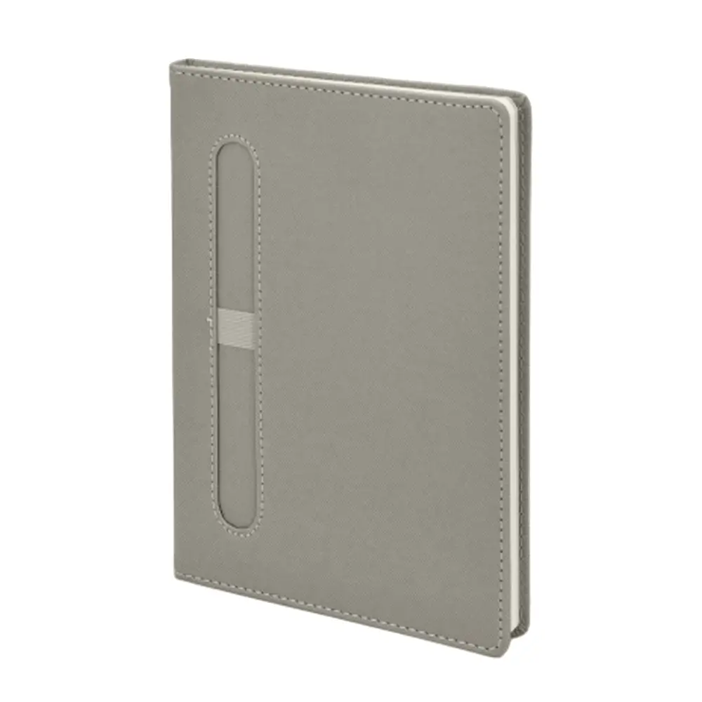 15 x 21 cm Termo Deri Kapaklı Tarihsiz Defter 224 Sayfa 70 gr 1. Hamur Krem İç Kağıt Kalem Takma Yerli Promozone