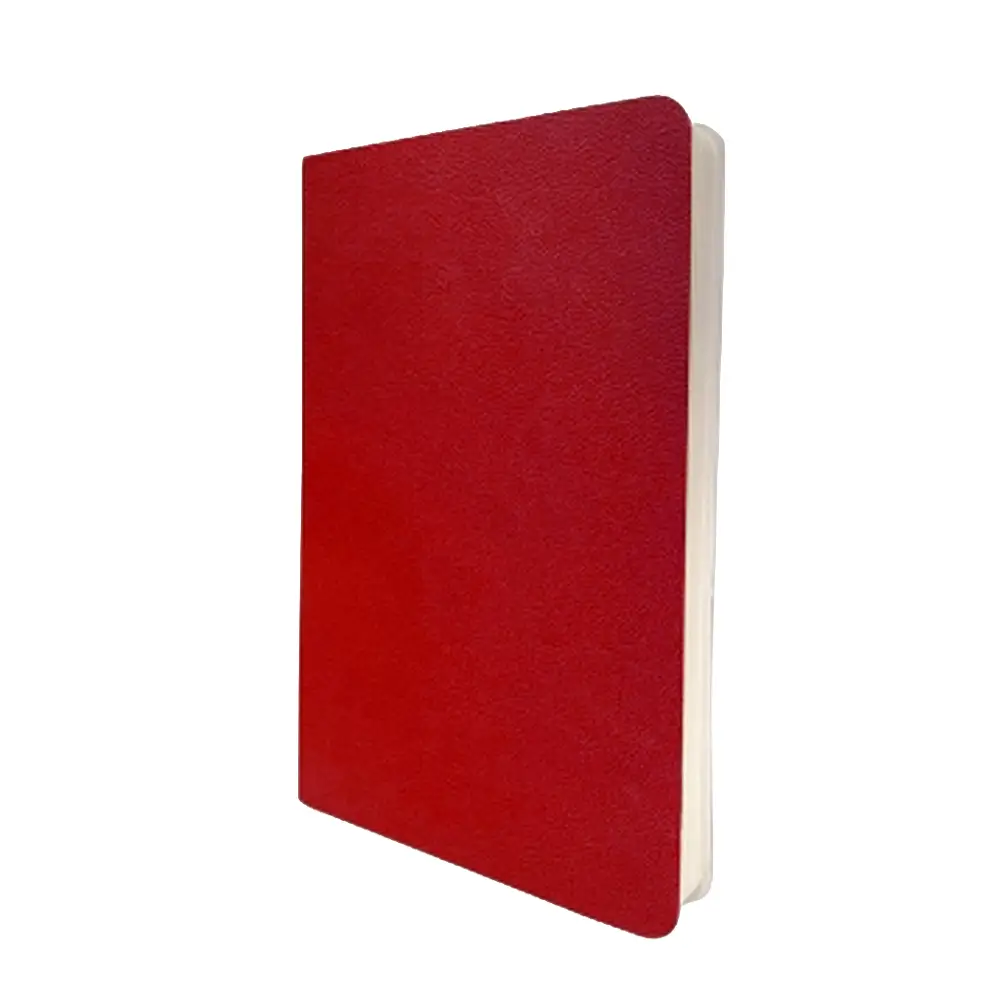 13 x 21 cm Yumuşak Termo Deri Kapaklı Tarihsiz Defter 160 Sayfa 60 gr Holmen Krem Çizgili Promozone