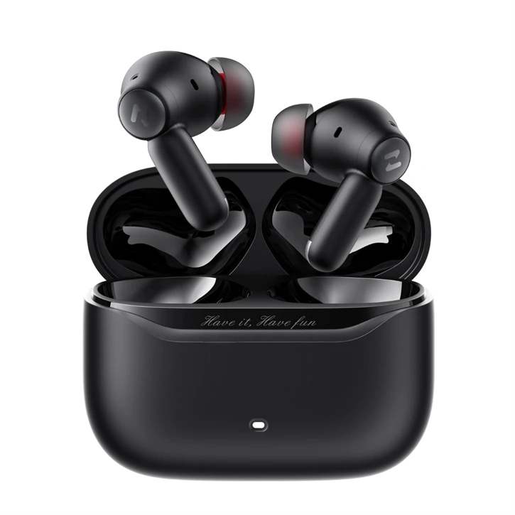 Havit SPACE NC01T TW991 PRO  TWS Kulaklık – Hybrid ANC+ENC, Bluetooth 6.0, 12Mm Sürücü, Type-C, 7 Saat  - Siyah