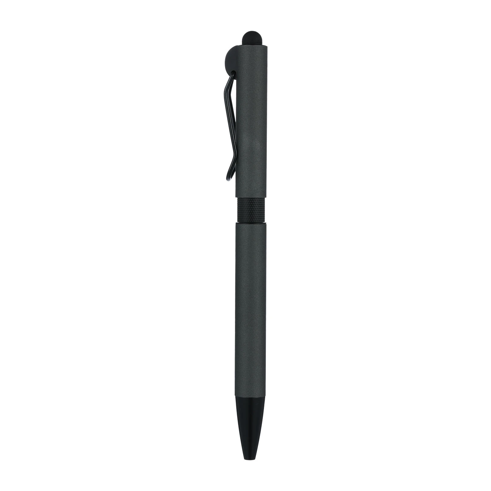 Rubber Kaplamalı Touchpen Metal Tükenmez Kalem – Jell Refill Promozone