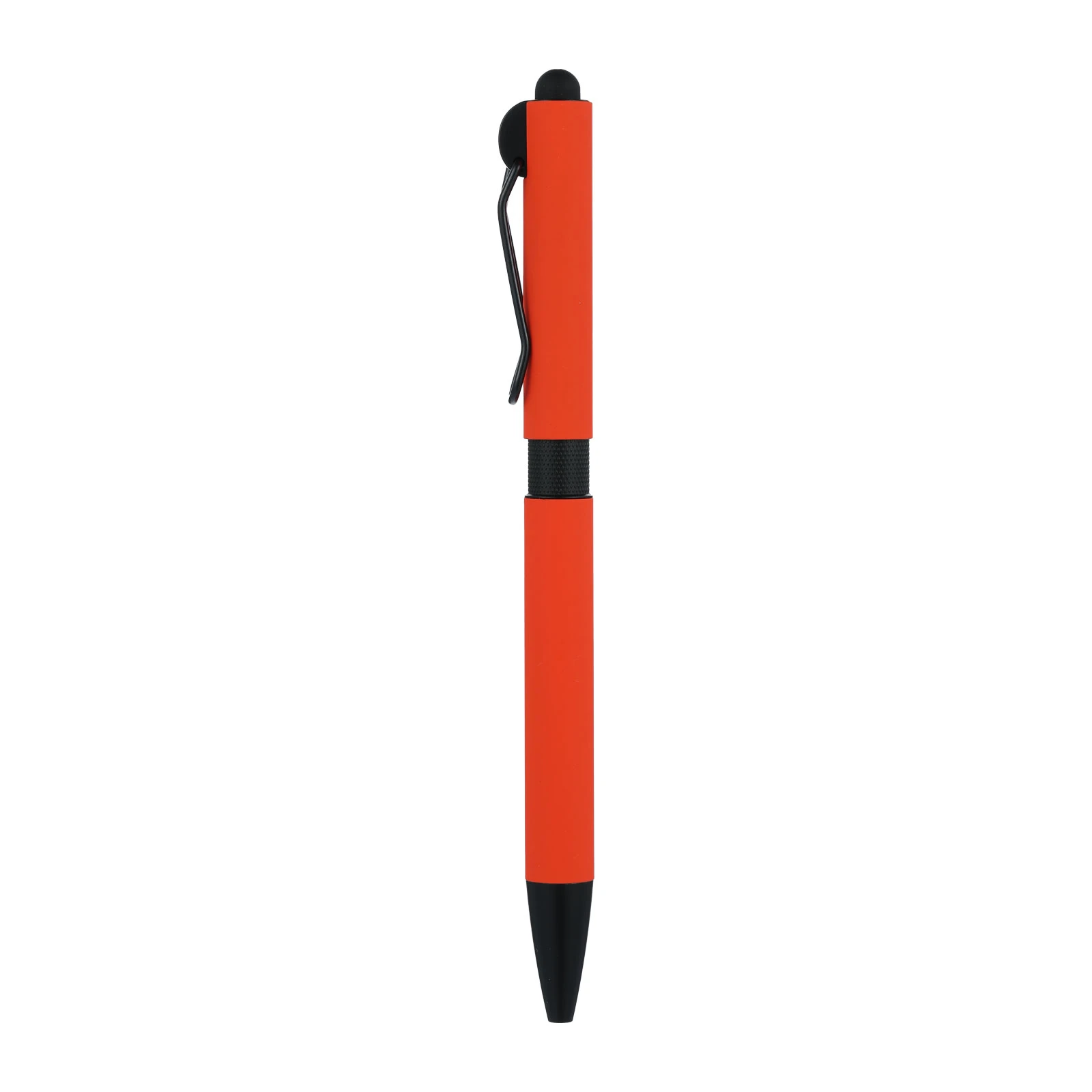 Rubber Kaplamalı Touchpen Metal Tükenmez Kalem – Jell Refill Promozone