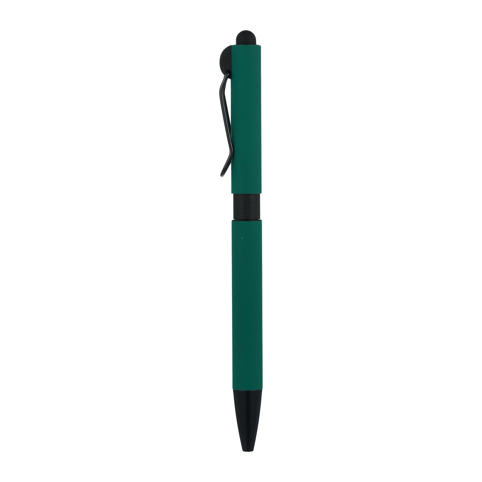 Rubber Kaplamalı Touchpen Metal Tükenmez Kalem – Jell Refill Promozone