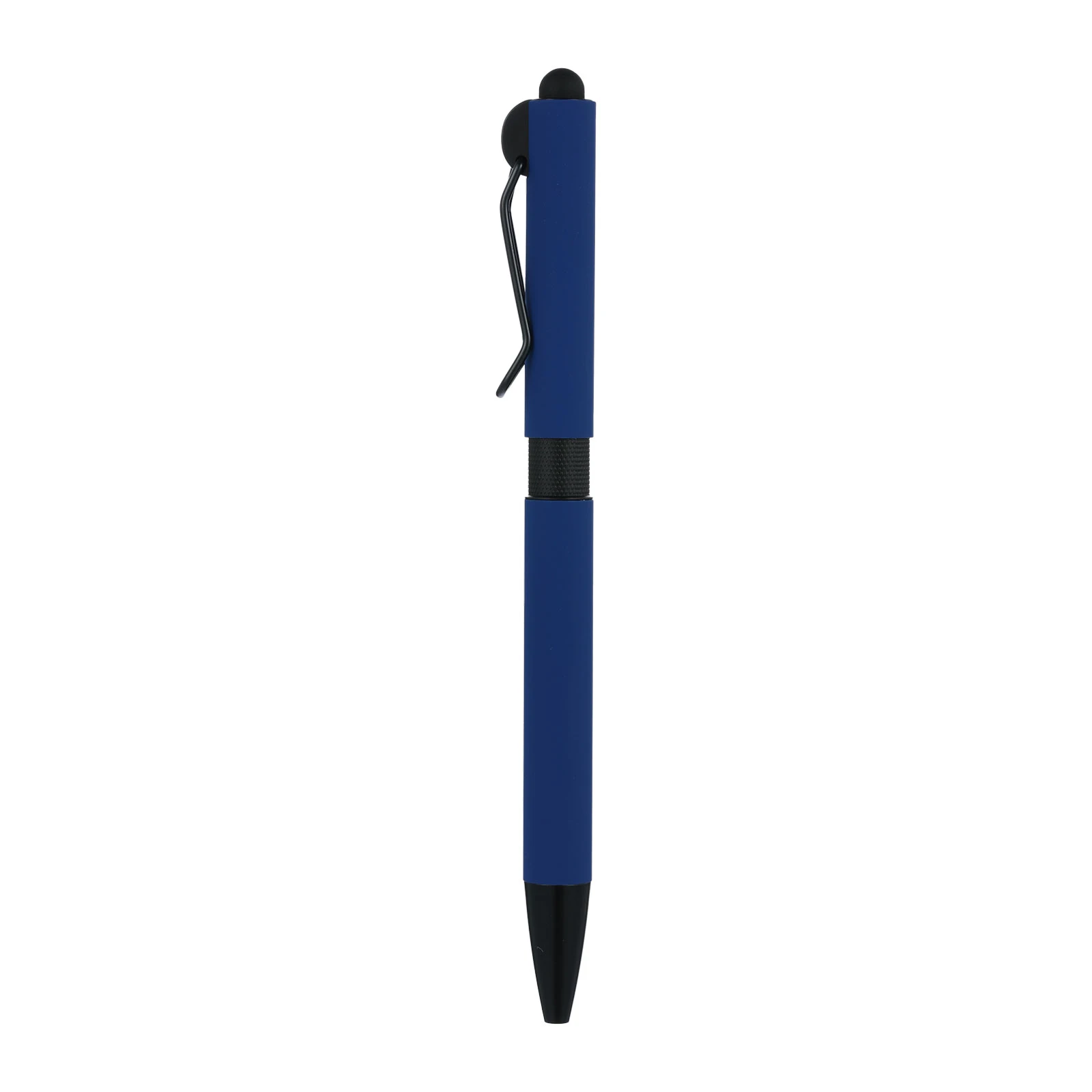 Rubber Kaplamalı Touchpen Metal Tükenmez Kalem – Jell Refill Promozone