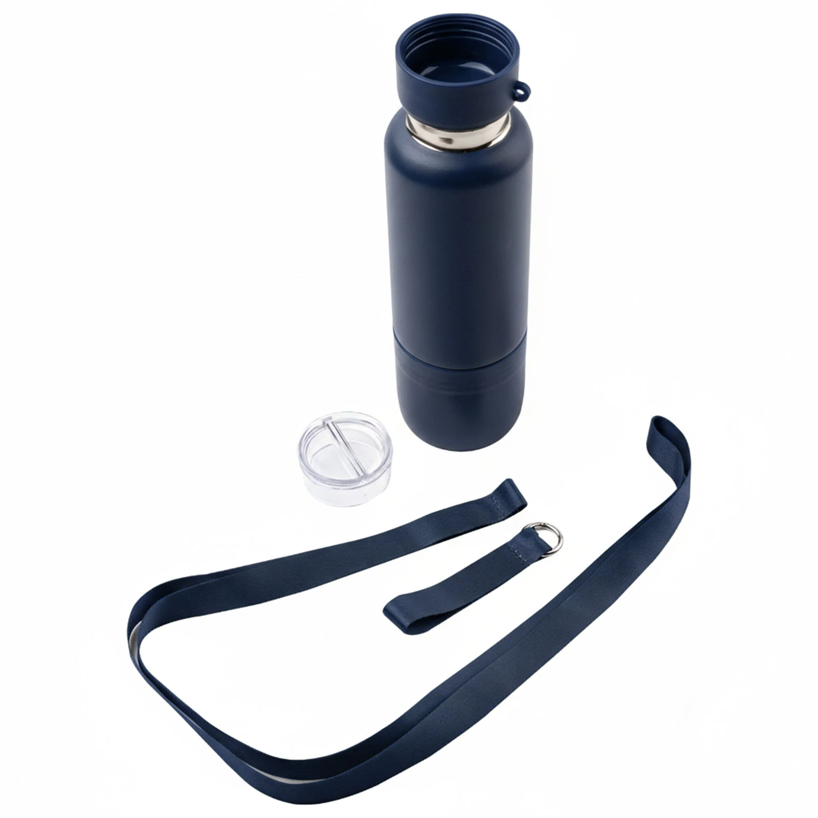 Taban Bardak Hazneli 500 ml Çelik Termos Promozone