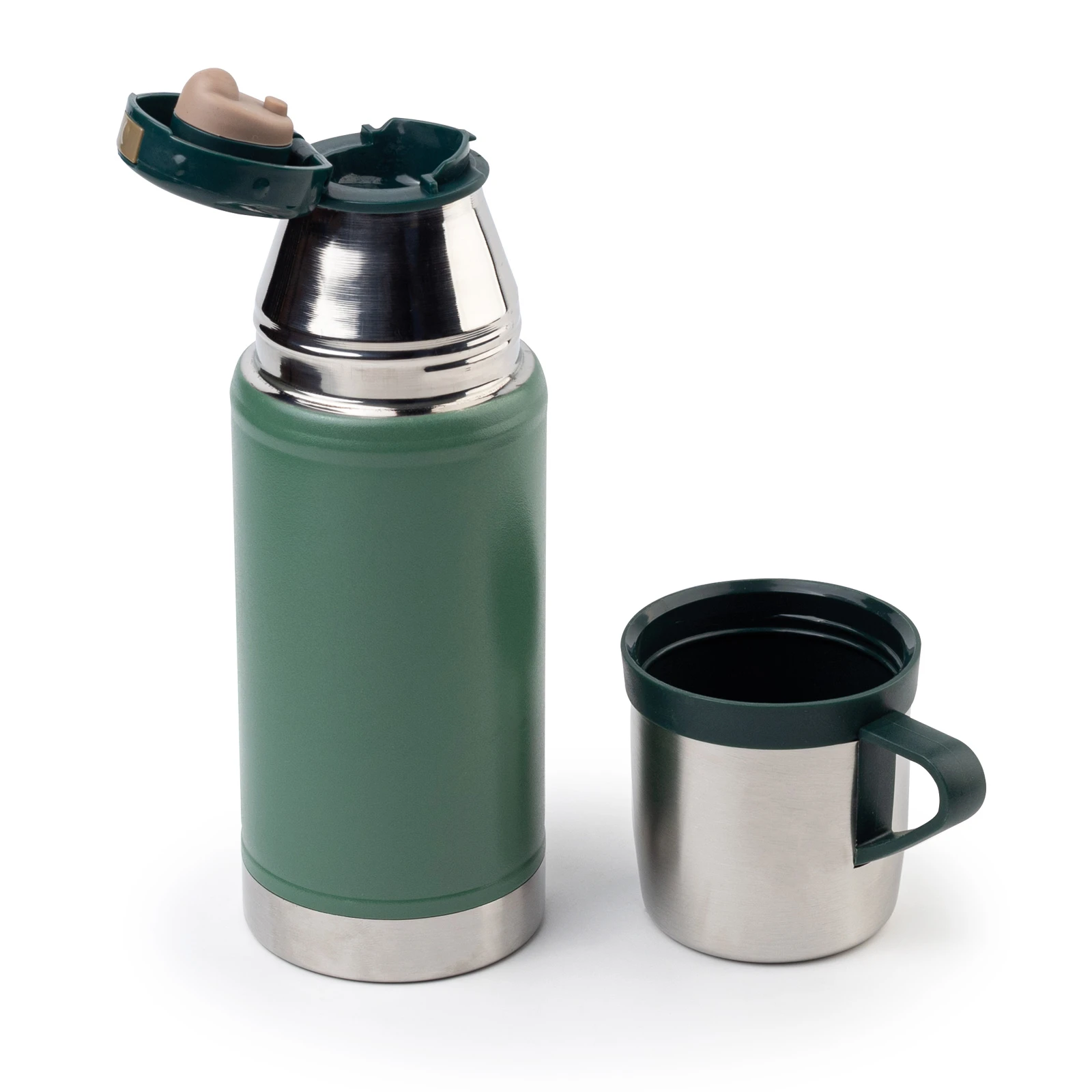 Paslanmaz Çelik Bardaklı 500 ml Termos Promozone