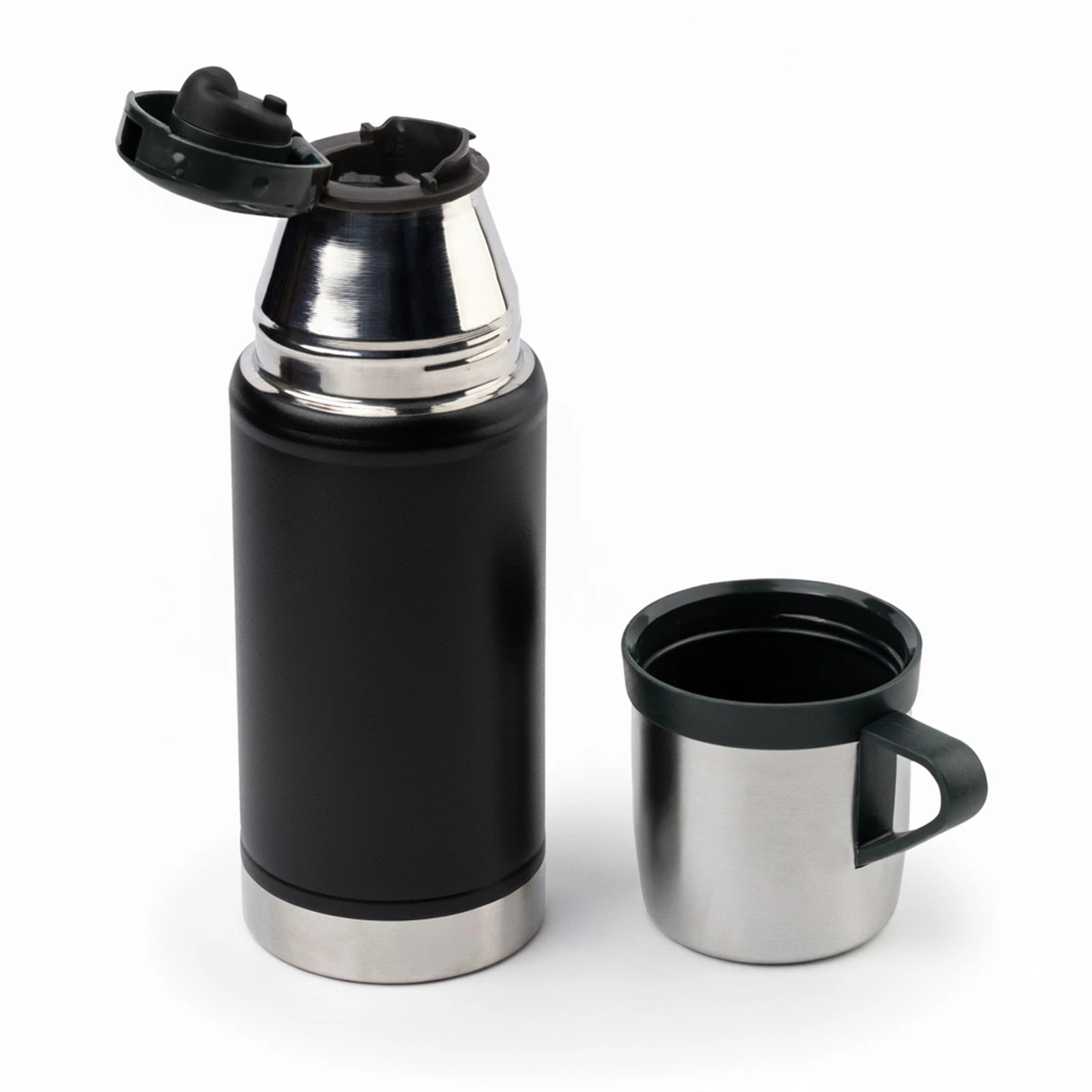 Paslanmaz Çelik Bardaklı 500 ml Termos Promozone