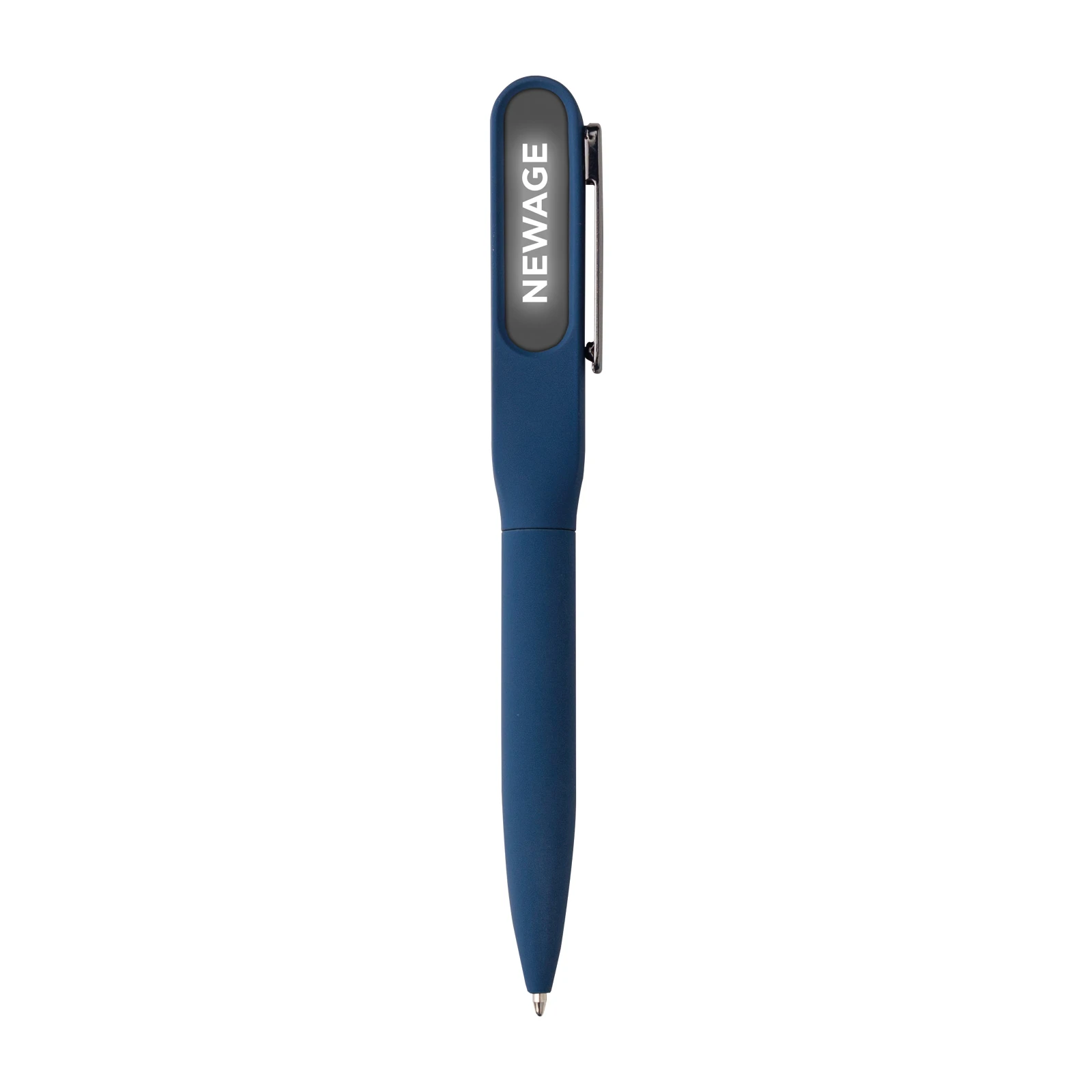32 GB LED Işıklı USB Bellekli Rubber Metal Tükenmez Kalem Promozone