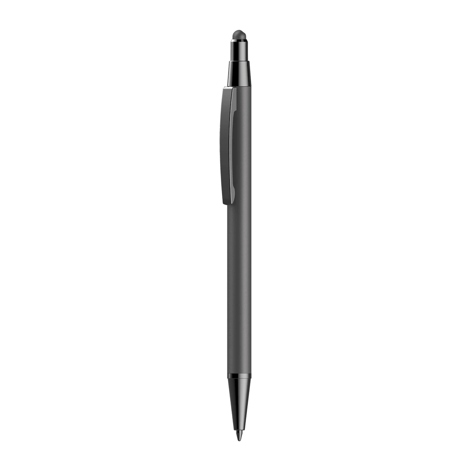 Rubber Gövdeli Touchpen Metal Tükenmez Promozone