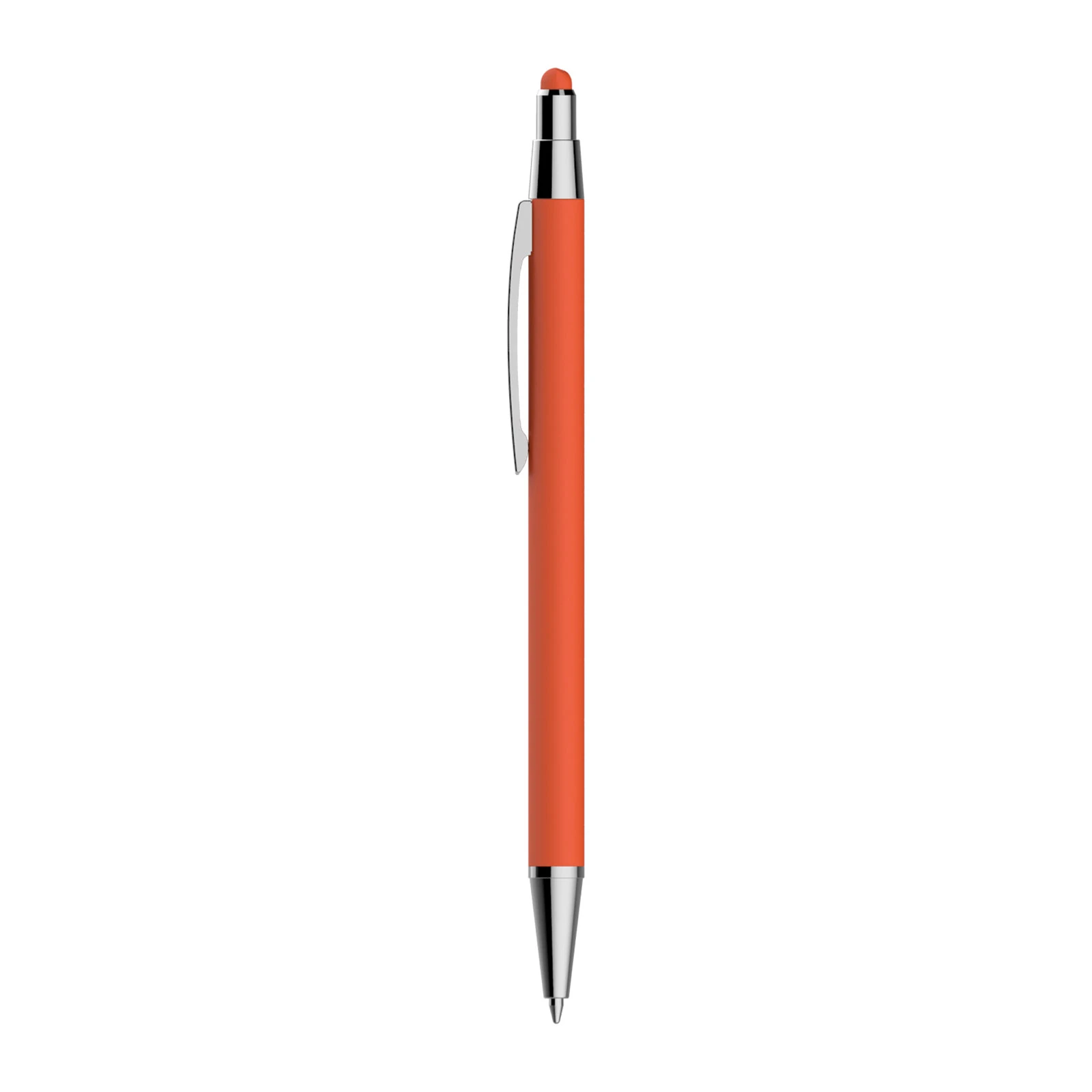 Rubber Gövdeli Touchpen Metal Tükenmez Promozone