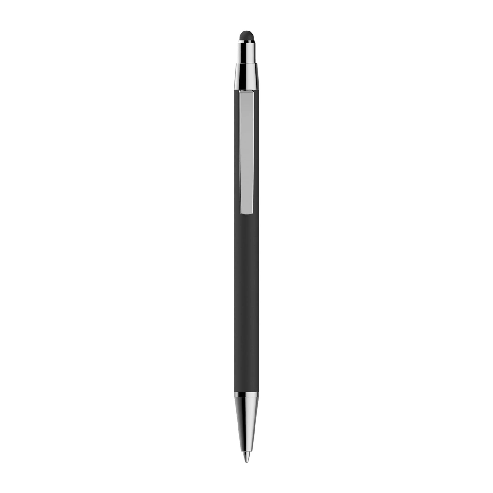 Rubber Gövdeli Touchpen Metal Tükenmez Promozone