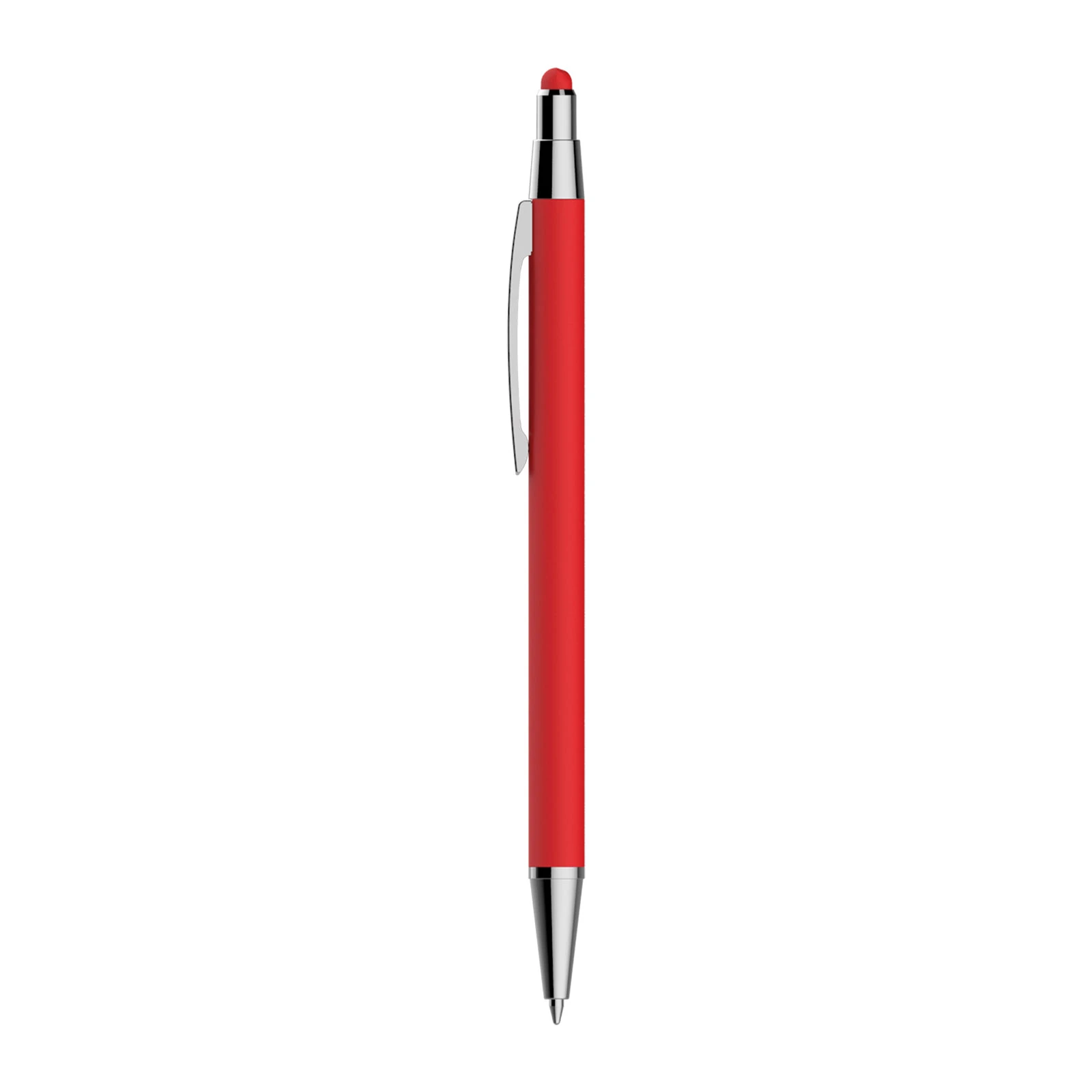 Rubber Gövdeli Touchpen Metal Tükenmez Promozone