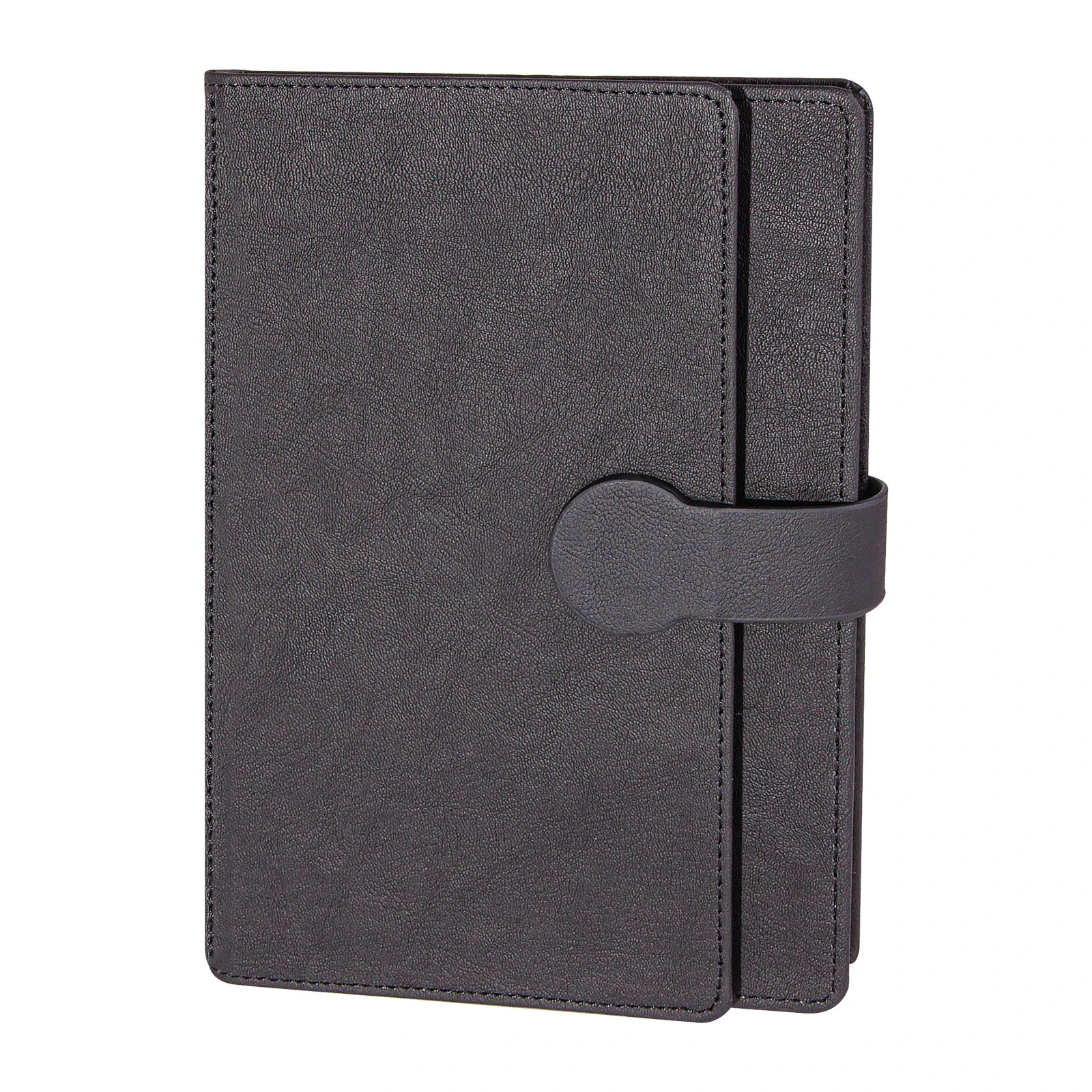 15 x 21 cm Termo Deri Mıknatıslı Kapaklı Defter 224 Sayfa 70 gr Ivory Krem Çizgili Kartvizitlikli Klips Lazer Efektli Promozone