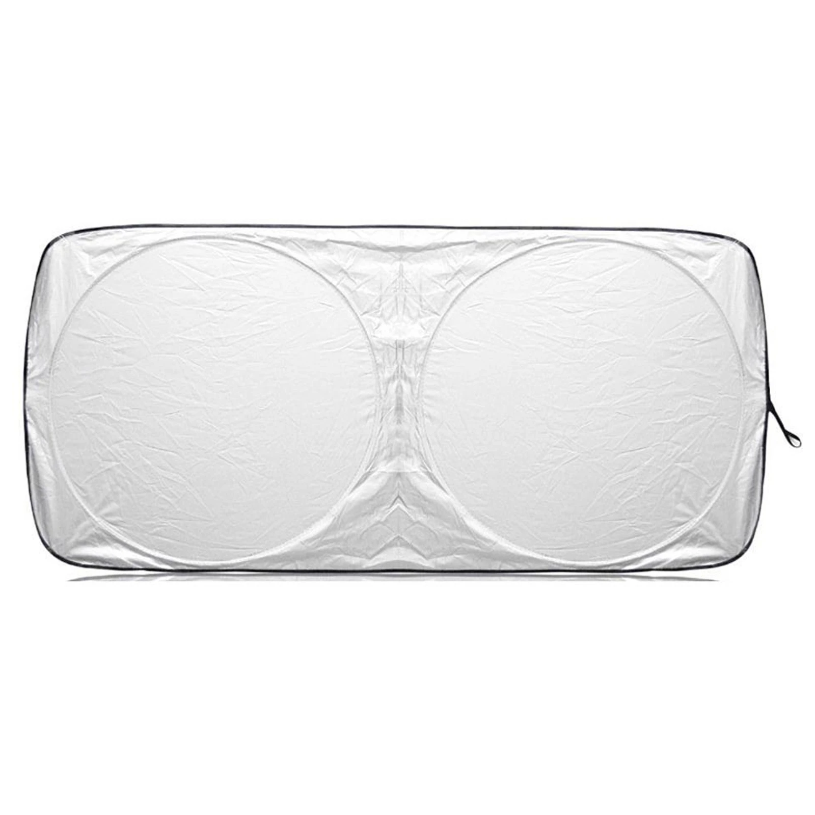 Çift Taraflı Katlanabilir Promosyon Oto Güneşlik – 138 × 68 cm