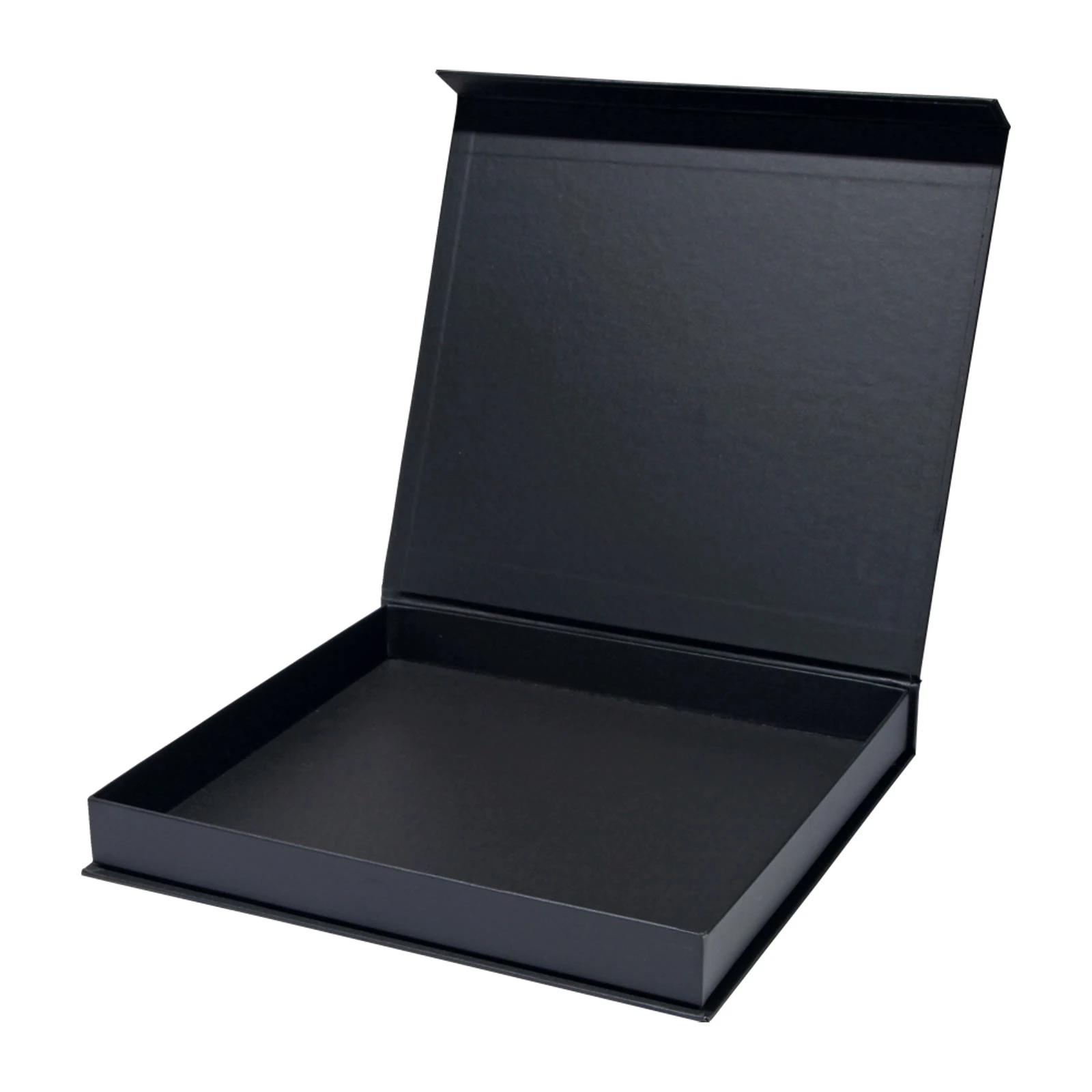 28 × 26 × 3 cm Cilt Bezi Sıvamalı Mıknatıslı İnce Orta Boy Boş Hediye Kutusu Promozone