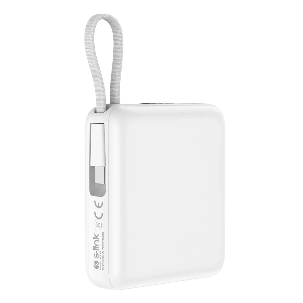 S-link P335 10000mAh PD35W+QC30W-HSC22,5W LCD Taşınabilir Pil Şarj Cihazı Powerbank Promozone