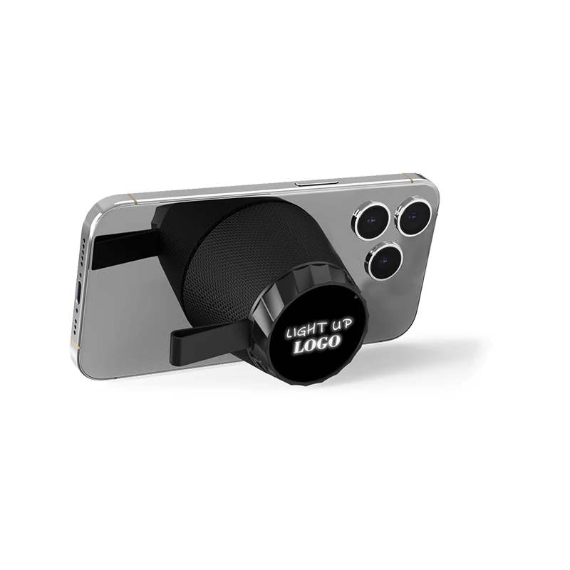 3 W Işıklı Logolu Taşınabilir Bluetooth Hoparlör Promozone