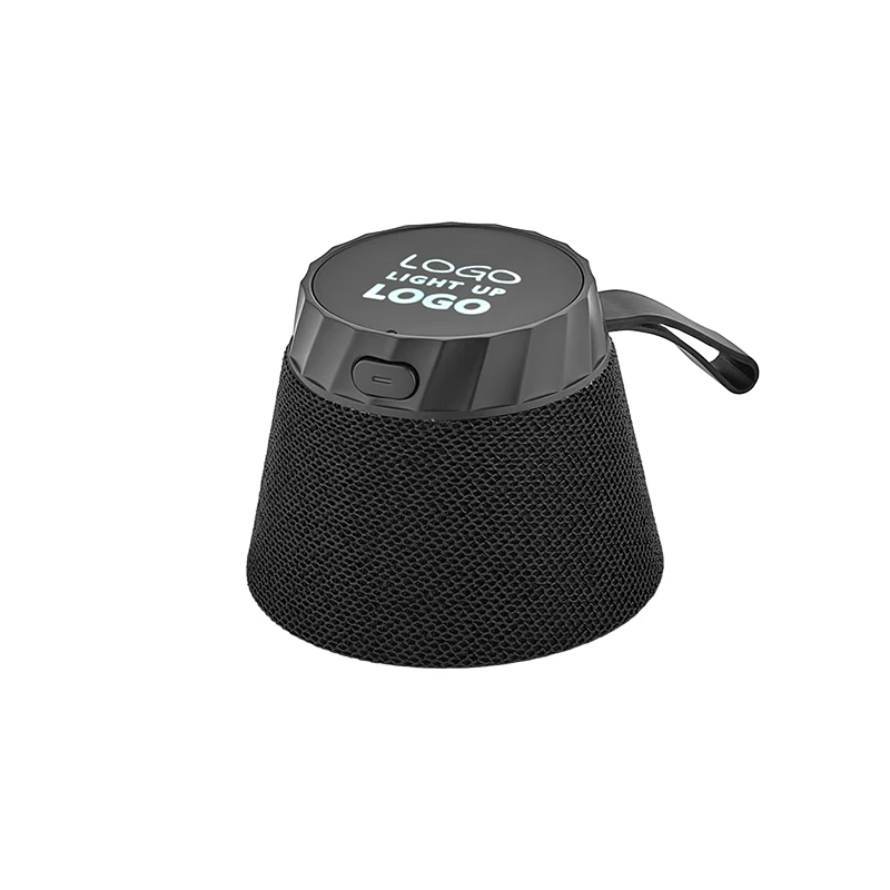 3 W Işıklı Logolu Taşınabilir Bluetooth Hoparlör Promozone