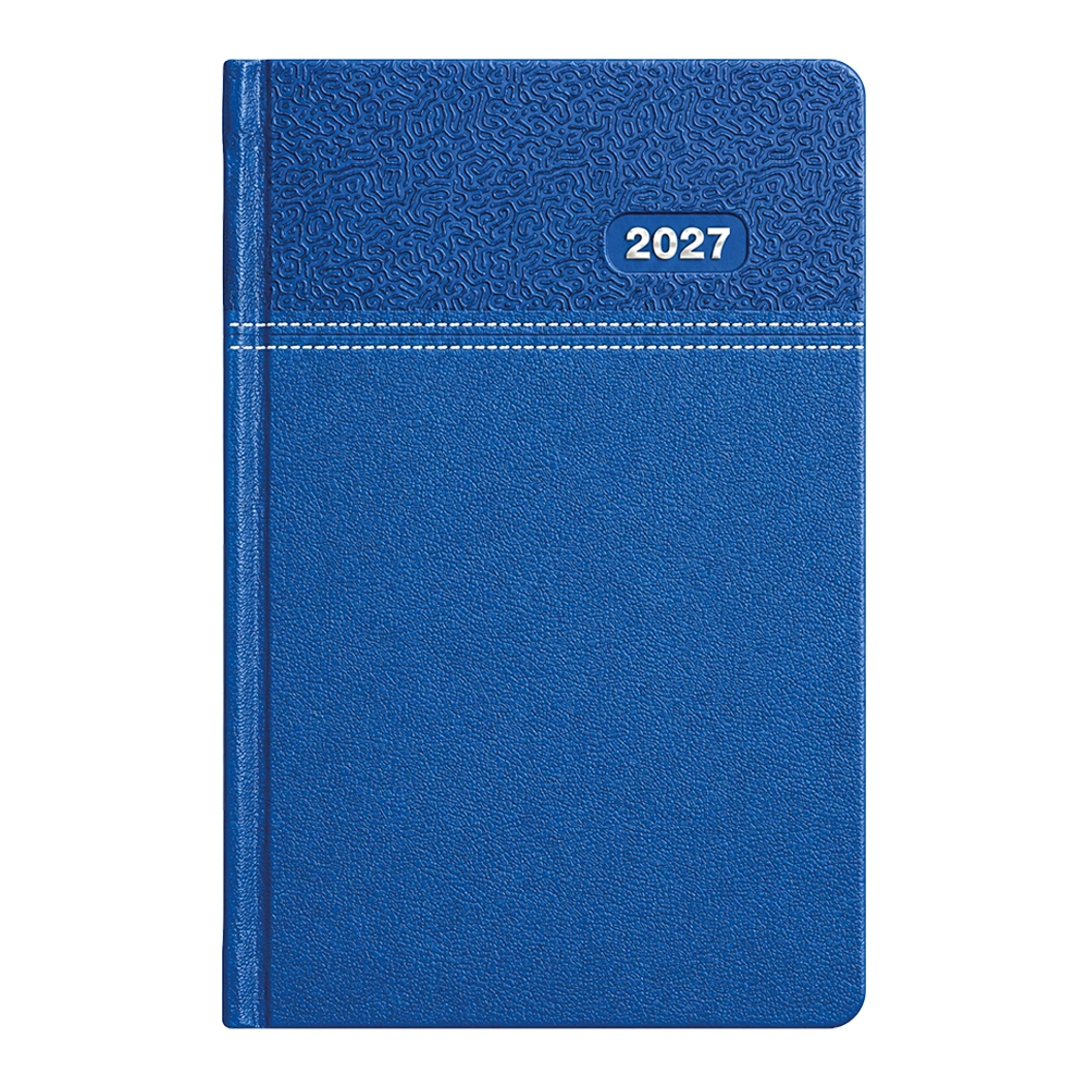 16 x 24 cm Termo Deri Sert Kapaklı Günlük Tarihli Ajanda 320 Sayfa 70 gr Ivory Krem Çizgili iç Kağıt Promozone