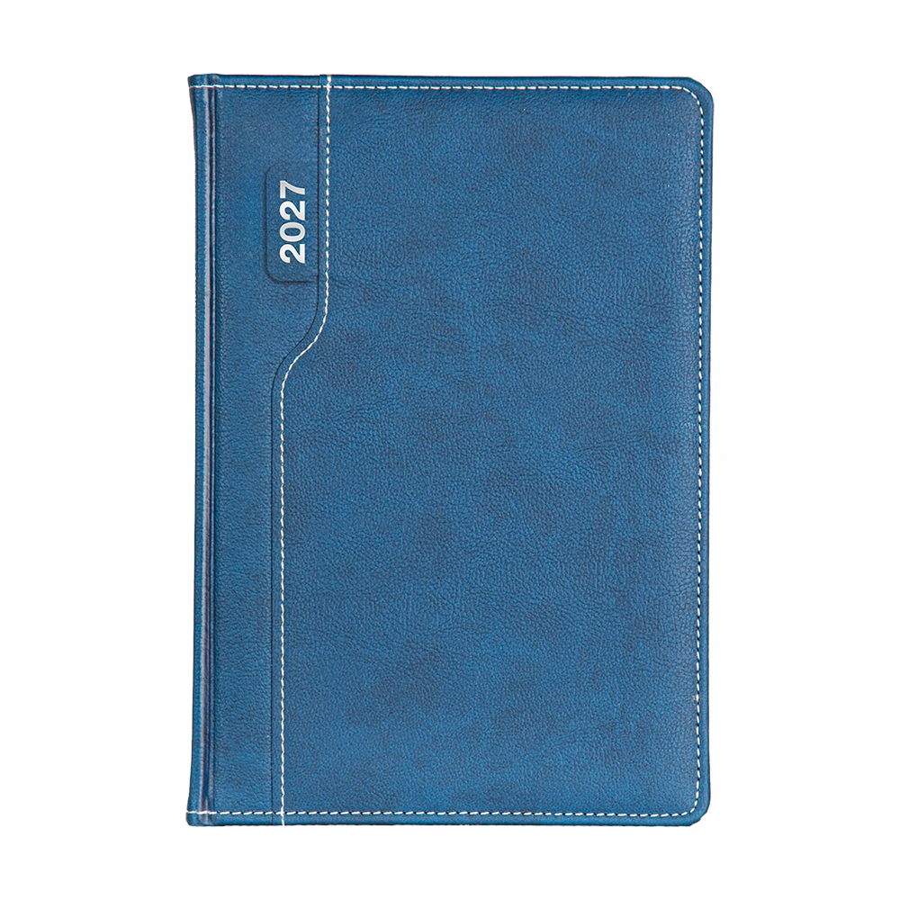 17 x 24 cm Termo PU Sert Kapaklı Günlük Tarihli Ajanda 320 Sayfa 70 gr Krem Çizgili İç Kağıt Promozone