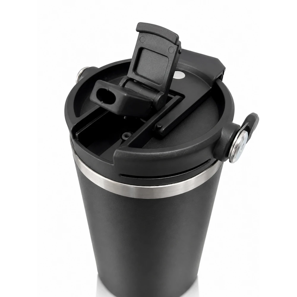 Taşıma Kulplu Çelik Termos 900 ml Promozone