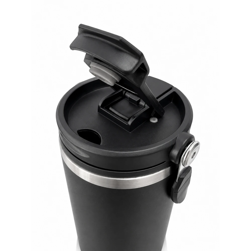 Taşıma Kulplu Çelik Termos 900 ml Promozone
