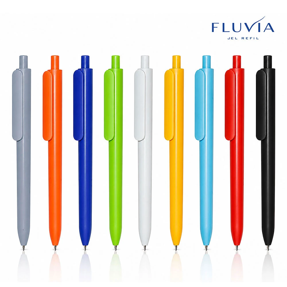 Fluvia İnce Jel Tükenmez Kalem Promozone